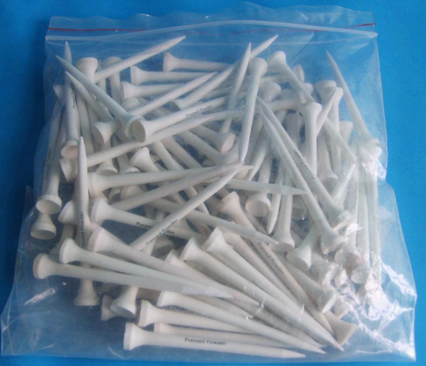Biologisch afbreekbare golf tee, 11x55mm met eigen bedrukking image