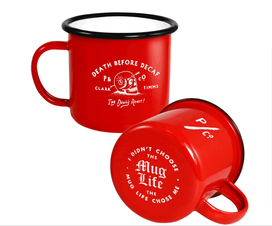Custom Printed Enamel Mug 350 ml image