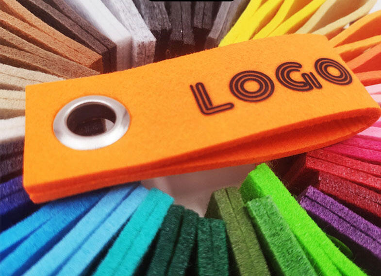 Sleutelhanger van polyestervilt image