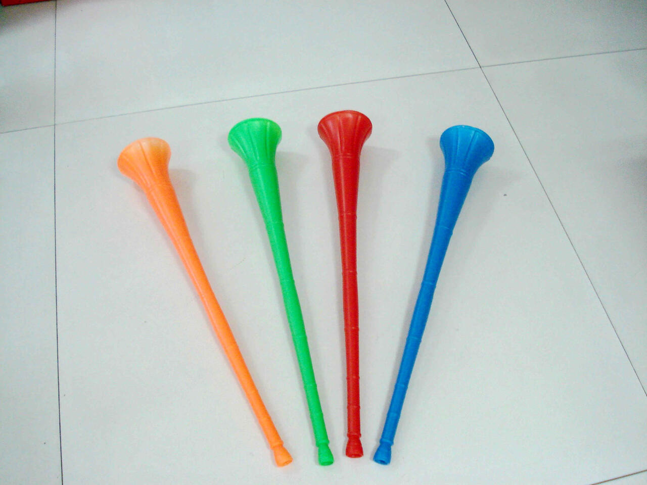 Vuvuzela personnalisé, trompette de la coupe du monde image