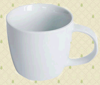 Custom logo ceramic mug 8.5x7.4x9cm image