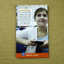Medium-sized sticky screen cleaners with custom made print image