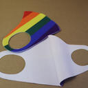 Single layer cloth face masks image