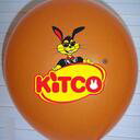 Latex ballon 10" (25cm) bedrukt met uw logo of ontwerp image