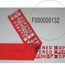 Custom printed anti-tampering tape 50mm x 50m image