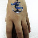 Temporäres Klebe-Tattoo 105 x 148 mm image