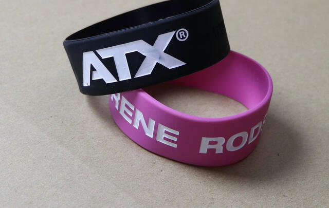 Siliconen polsbandjes 25mm afbeelding