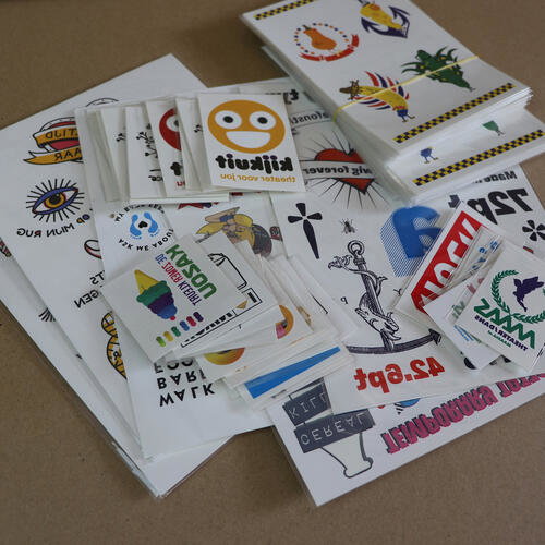 Temporäre Tattoos