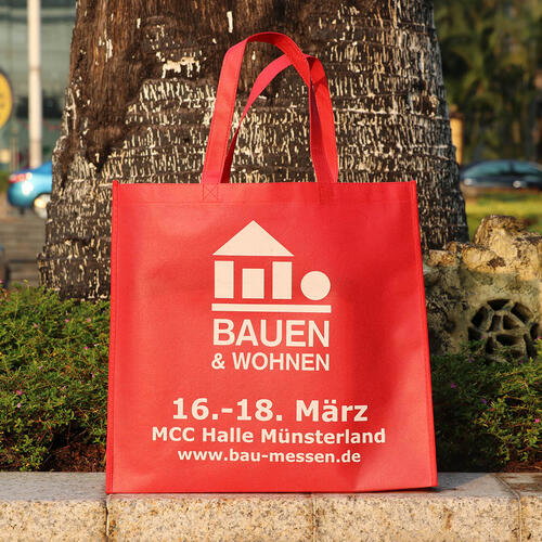 PP non-woven bag 42x38x10 cm custom printed with your artwork PP non-woven bag 42x38x10 cm custom printed with your artwork image