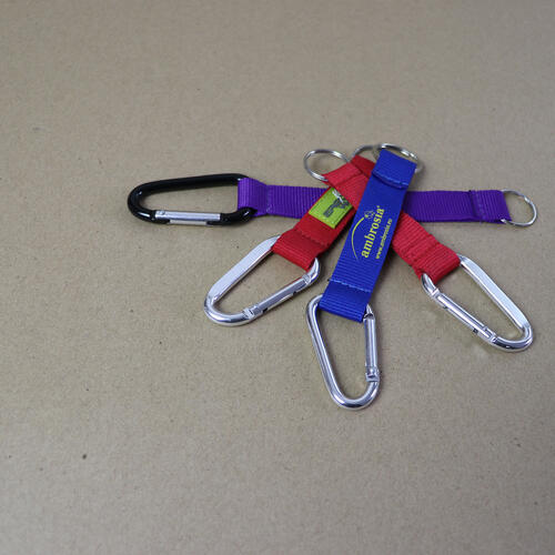 Aluminium karabijnhaak Sleutelhanger image