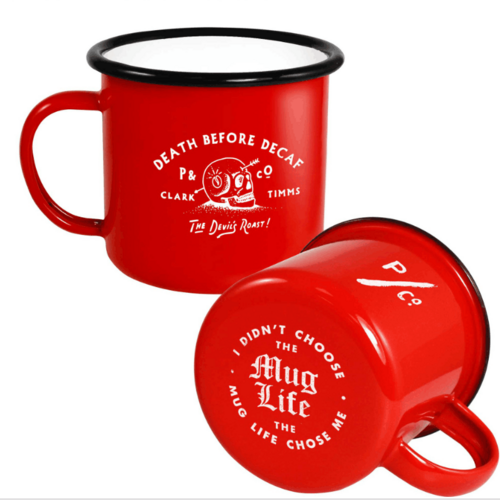 Gepersonaliseerde emaille mok 350 ml Gepersonaliseerde emaille mok 350 ml image