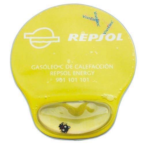Tapis de souris personnalisé avec repose-poignet en gel 245x210x22mm Tapis de souris personnalisé avec repose-poignet en gel 245x210x22mm image