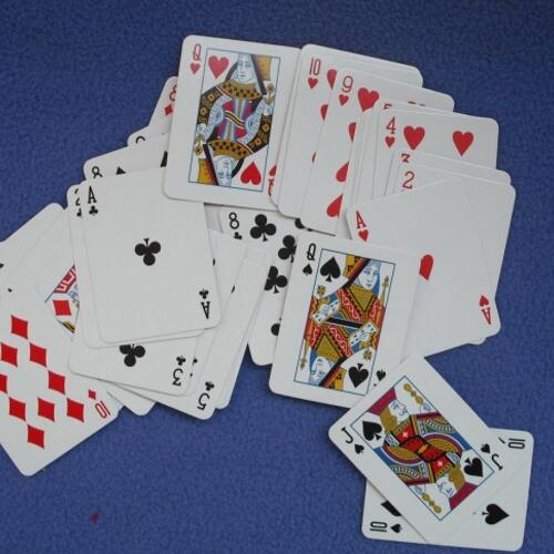 Mini size playing cards image