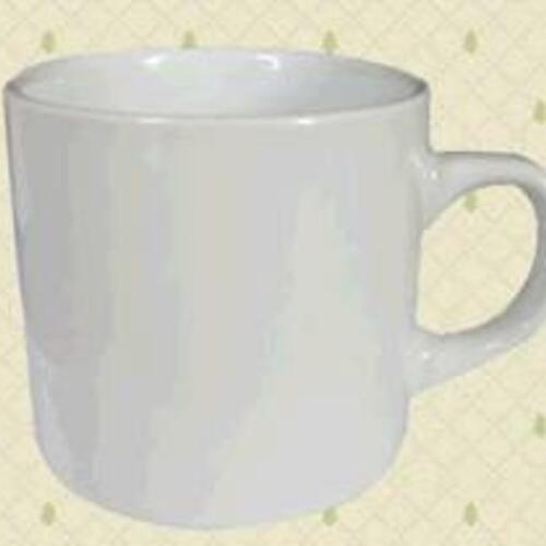 Custom logo ceramic mug 7.7x7.7x8cm image