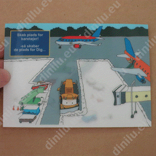 Lenticular postcard, 10.5x14.8cm (A6)  image